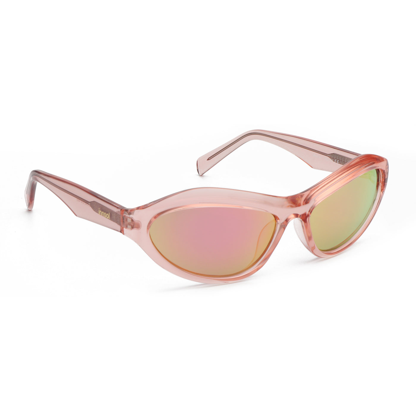 Transparent Pink/Pink Mirrored