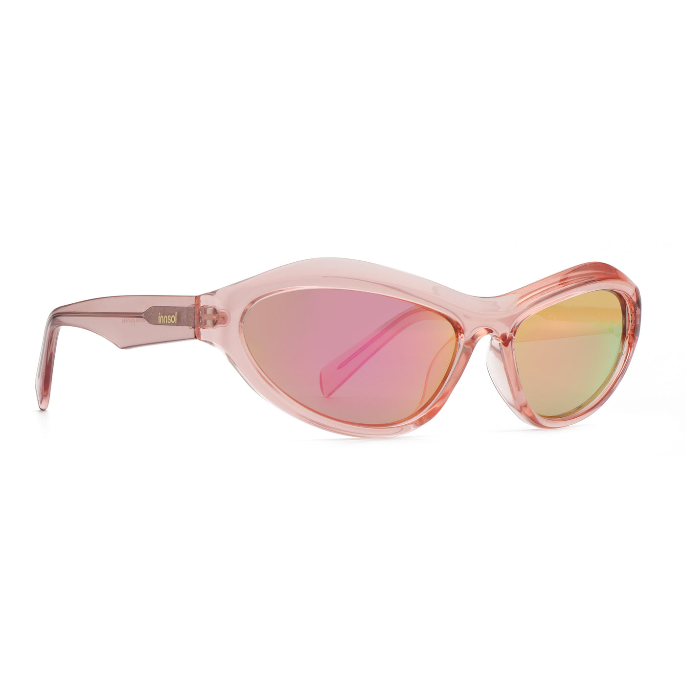 Transparent Pink/Pink Mirrored